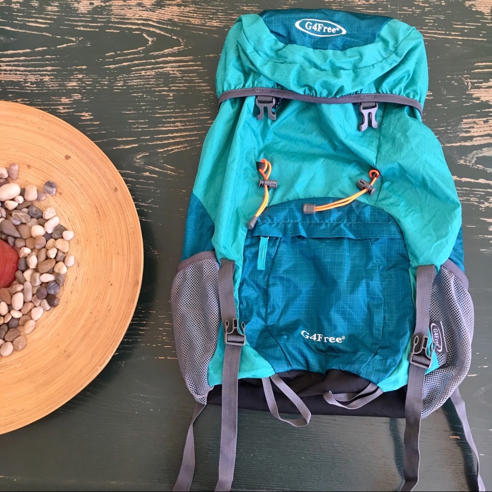 • 40L Water Resistant Backpack •